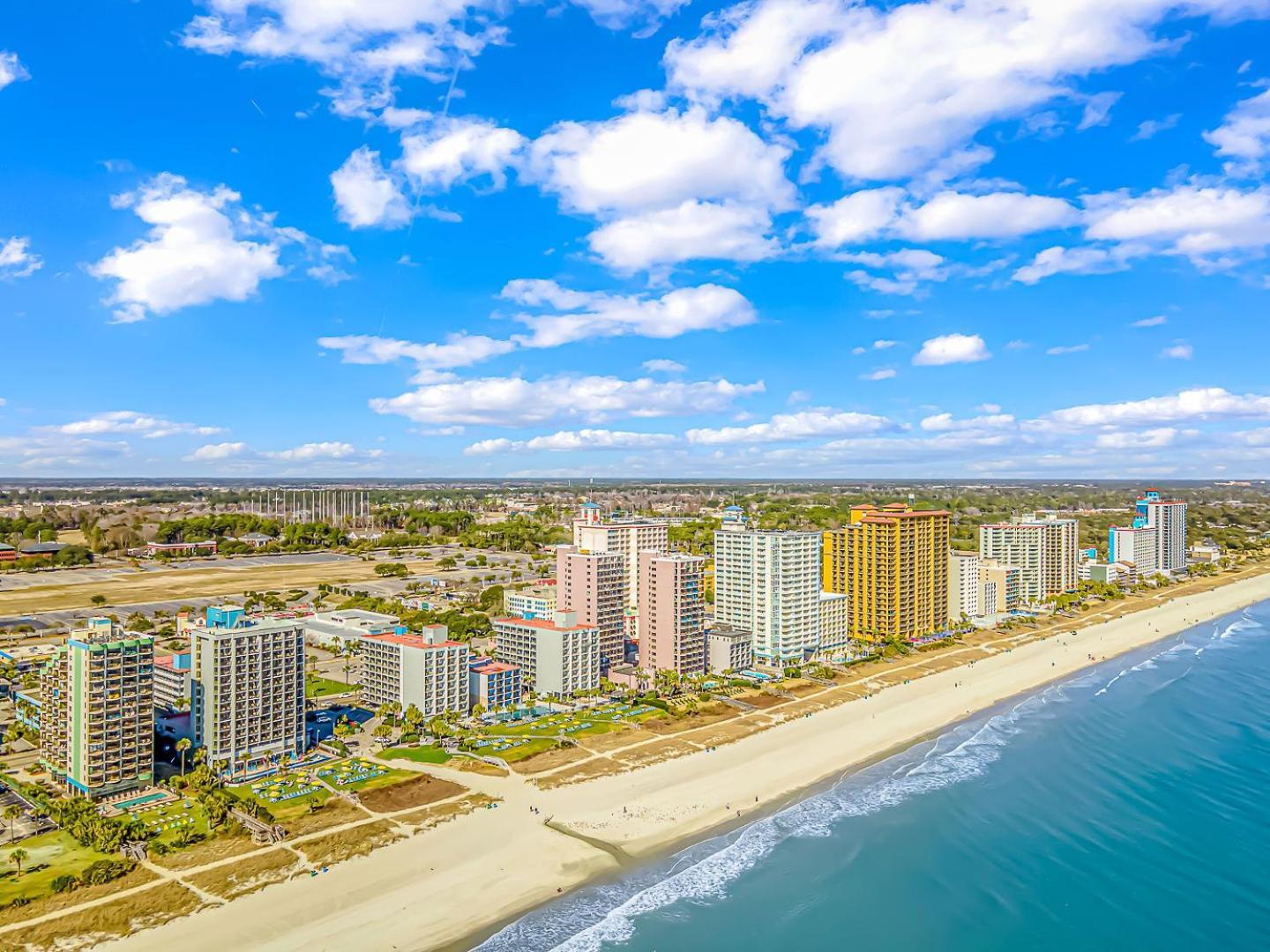 5Th Floor Direct Oceanfront Double Suite Sleeps 6 Meridian Plaza 503 شاطئ ميرتل المظهر الخارجي الصورة