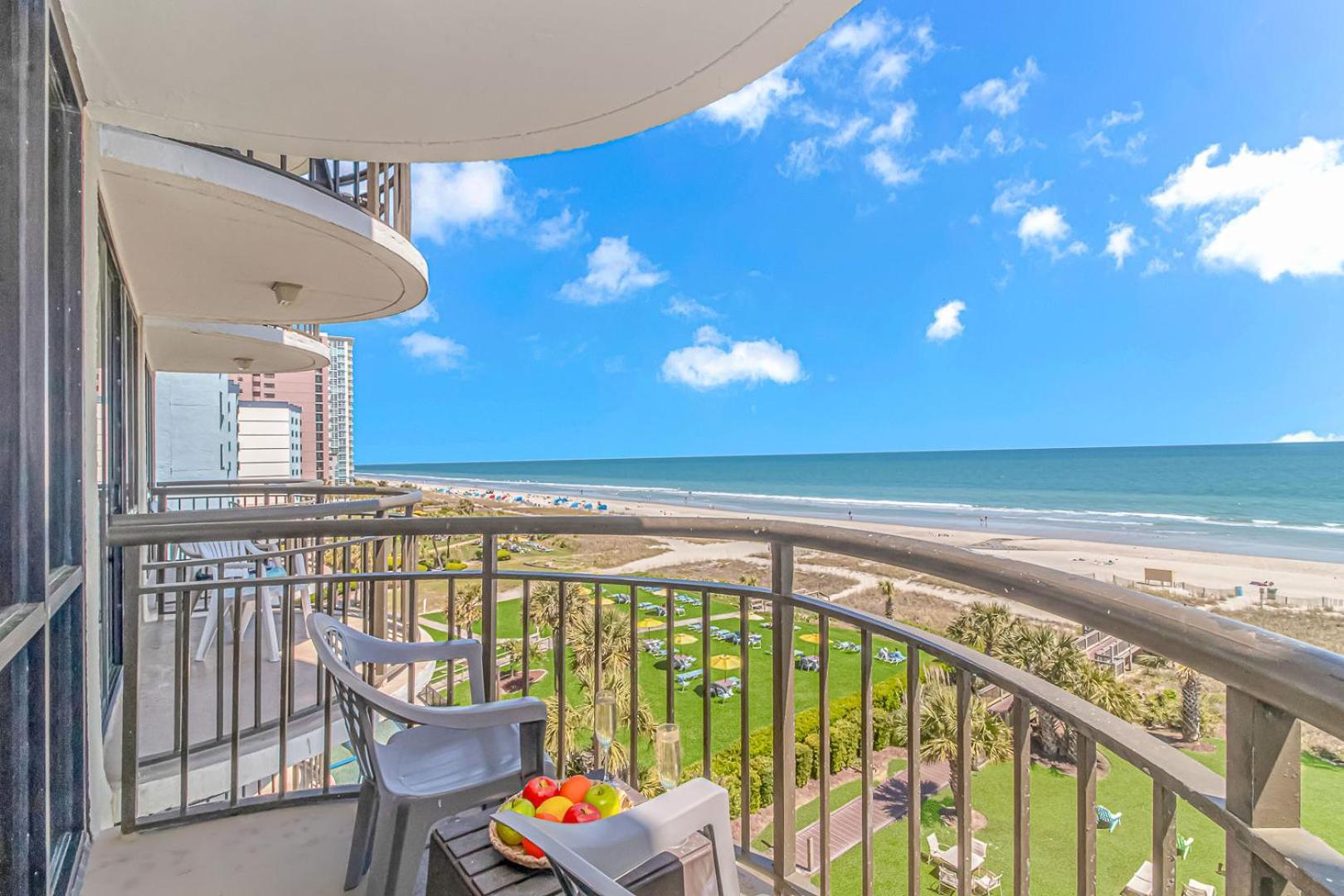 5Th Floor Direct Oceanfront Double Suite Sleeps 6 Meridian Plaza 503 شاطئ ميرتل المظهر الخارجي الصورة