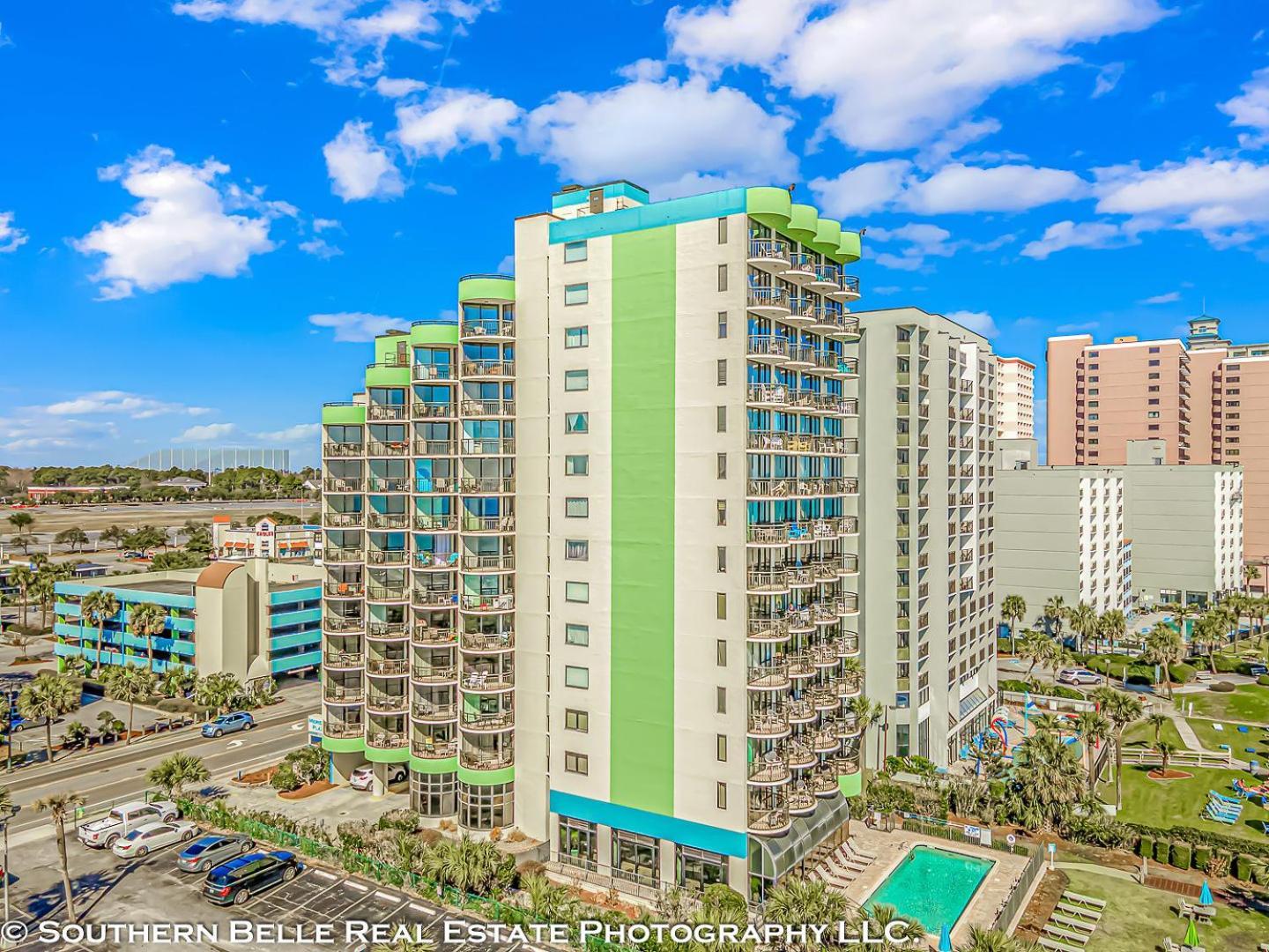 5Th Floor Direct Oceanfront Double Suite Sleeps 6 Meridian Plaza 503 شاطئ ميرتل المظهر الخارجي الصورة