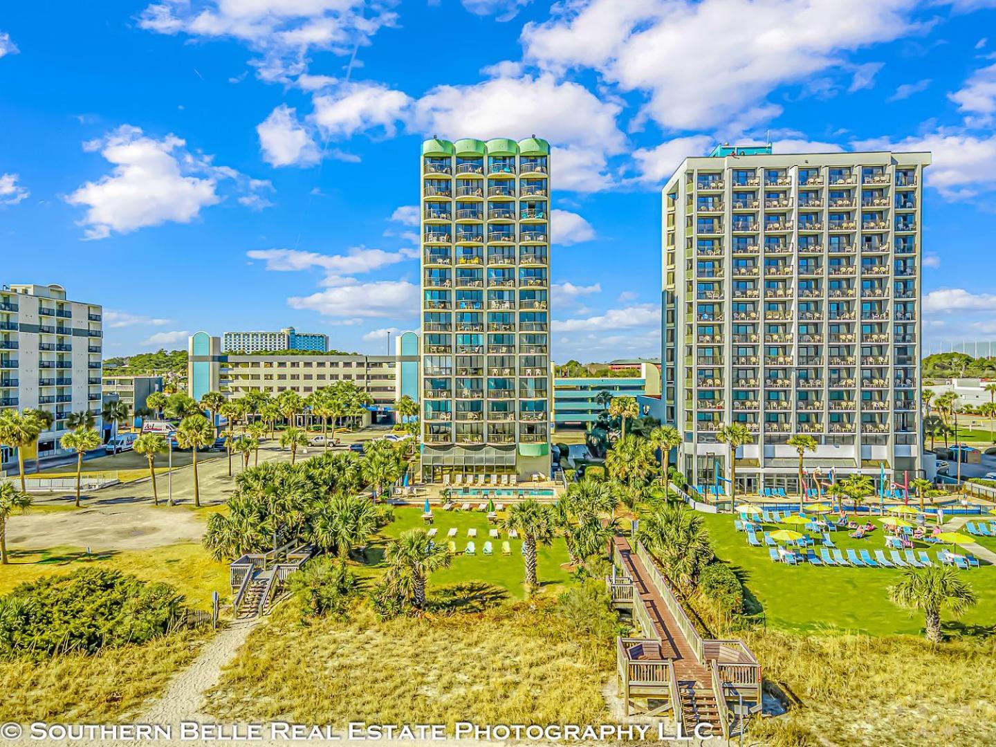 5Th Floor Direct Oceanfront Double Suite Sleeps 6 Meridian Plaza 503 شاطئ ميرتل المظهر الخارجي الصورة