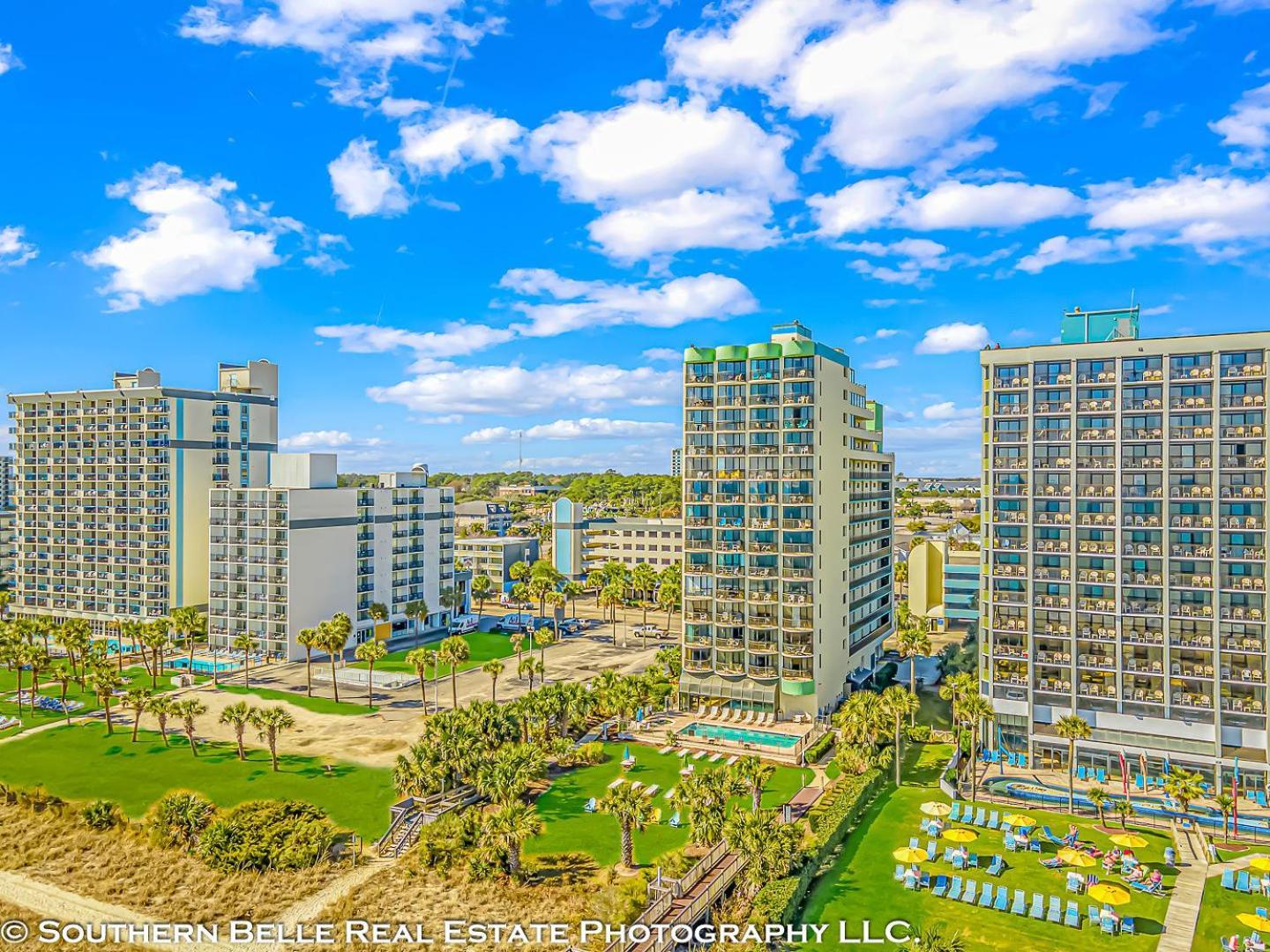 5Th Floor Direct Oceanfront Double Suite Sleeps 6 Meridian Plaza 503 شاطئ ميرتل المظهر الخارجي الصورة