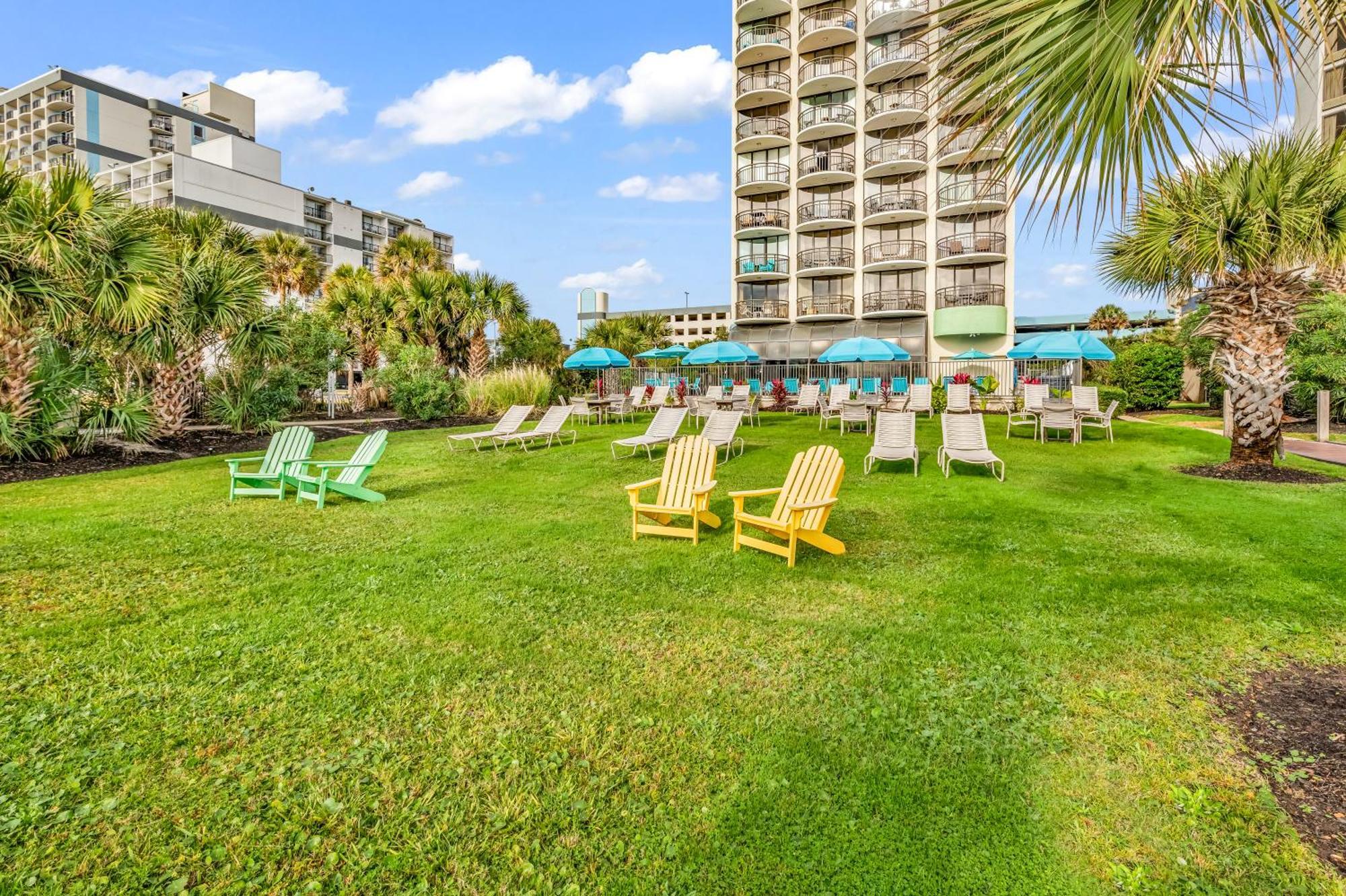 5Th Floor Direct Oceanfront Double Suite Sleeps 6 Meridian Plaza 503 شاطئ ميرتل المظهر الخارجي الصورة